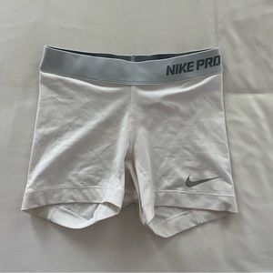 Small White Nike Pros